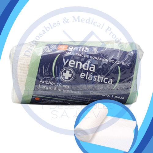 MC699G, VENDA ELASTICA 10 CM X 5 GALIA