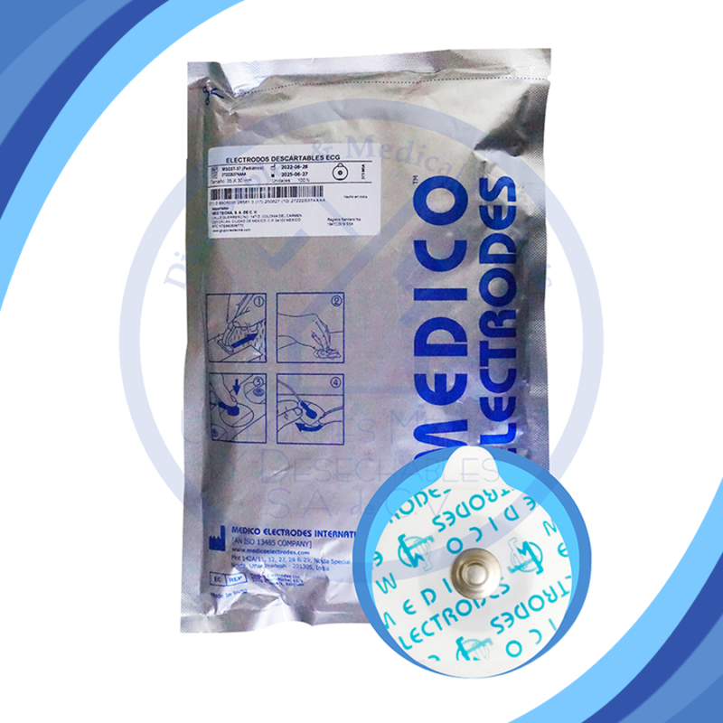 MC1992, ELECTRODO DESECHABLE PEDIATRICO MSGST37 C/100 - UMD