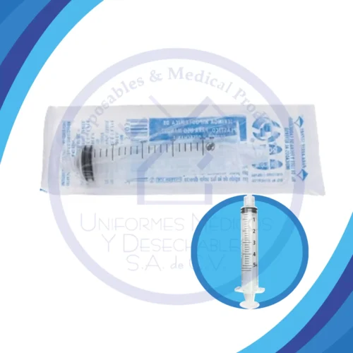 MC1908, JERINGA DESECH. 5 ML S/ AGU PZA DL